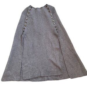 NWT Crosstree Lane Ribbed Military Poncho OS